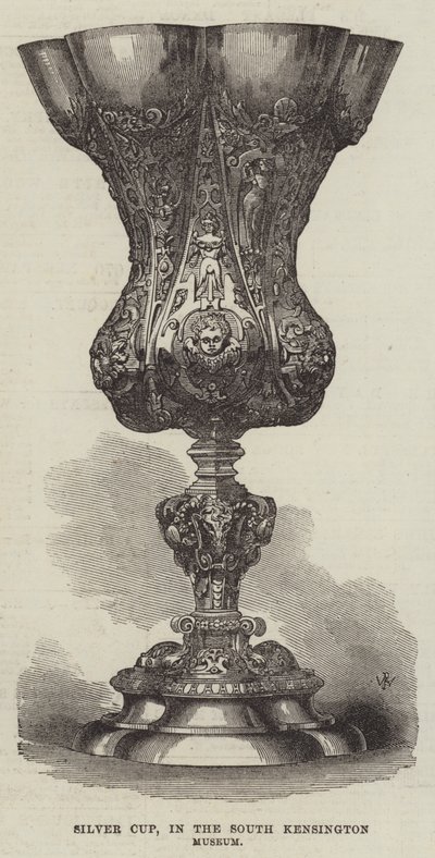 Coupe en argent, au Musée de South Kensington - Frank Watkins